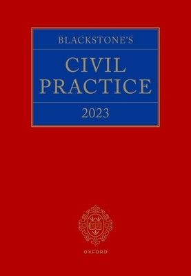 Blackstone's Civil Practice 2023 by Sime, Stuart