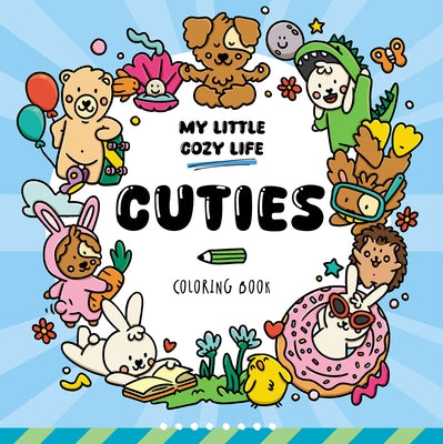 Cuties: Coloring Book by Van Den Berg, Caro