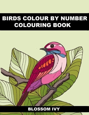 Birds Colour by Number Colouring Book: Beautiful Birds Colouring Book For Adults Seniors and Teens Paperback Independently Published