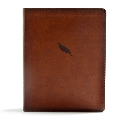 CSB Legacy Notetaking Bible, Tan Leathertouch Bible Holman Bibles