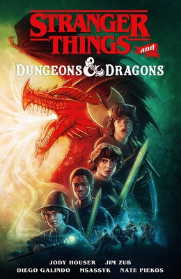 Stranger Things and Dungeons & Dragons (Graphic Novel) by Houser, Jody  - CA Corrections Bookstore