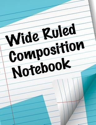 Wide Ruled Composition Notebook Paperback Dot Edu