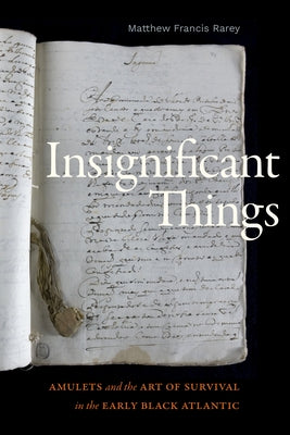 Insignificant Things: Amulets and the Art of Survival in the Early Black Atlantic Paperback Duke University Press