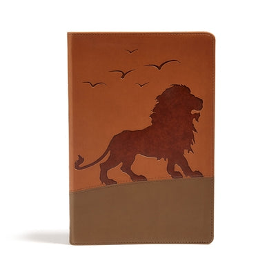 KJV One Big Story Bible, Brown Lion Leathertouch Bible Holman Bibles