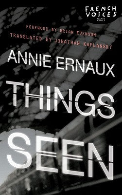 Things Seen Paperback Bison