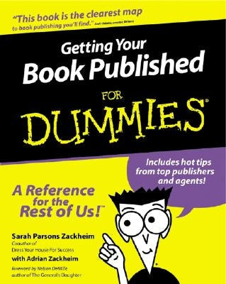 Getting Your Book Published for Dummies by Zackheim, Sarah Parsons - CA Corrections Bookstore