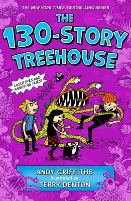 The 130-Story Treehouse: Laser Eyes and Annoying Flies Paperback Square Fish