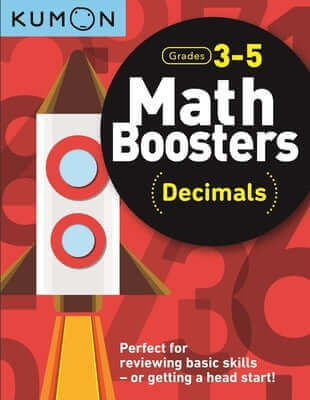Kumon Math Boosters: Decimals Paperback Kumon Publishing North America