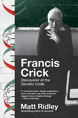 Francis Crick: Discoverer of the Genetic Code Paperback Harper Perennial