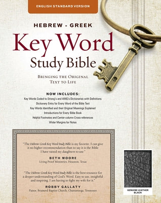Hebrew-Greek Key Word Study Bible-ESV: Key Insights Into God's Word Bible AMG Publishers