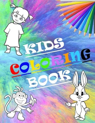 Kids Coloring Book: Cartoons, mandalas &#9829; More than 50 Amazing patterns to color for Kids Ages 2-6: Large, Fun & Easy! Paperback Independently Published