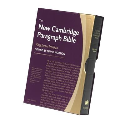 New Cambridge Paragraph Bible-KJV Bible Cambridge University Press