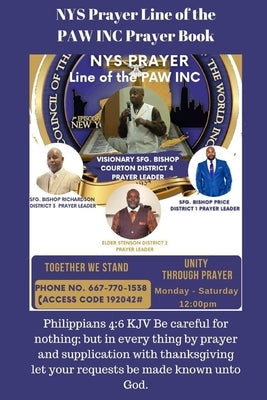 NYS Prayer Line of the PAW INC Prayer Book Paperback Inspired Beard Nutrition DBA Simply Ibn