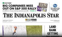 Indianapolis Star Monday-Sunday 7 Day Delivery For 4 Weeks - CA Corrections Book Store