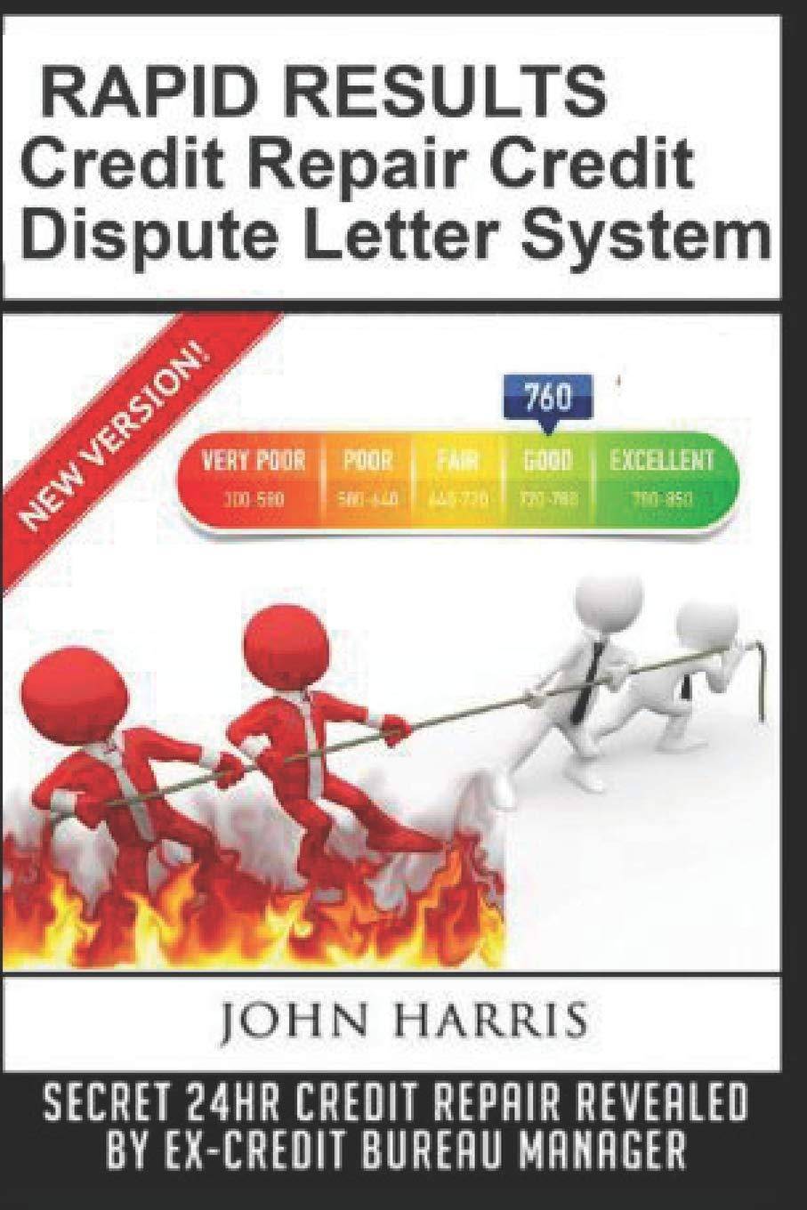 RAPID RESULTS Credit Repair Credit Dispute Letter System - CA Corrections Bookstore