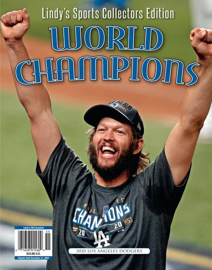 Lindys Collectors Edition Sports Magazines Lindys Sports 2020 L.A. Dodgers World Series Champions