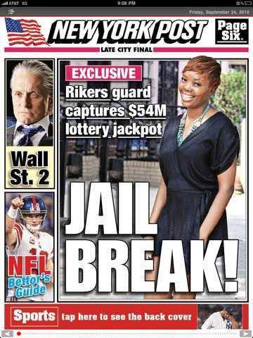 New York Post Sunday Only Delivery For 4 Weeks - CA Corrections Book Store