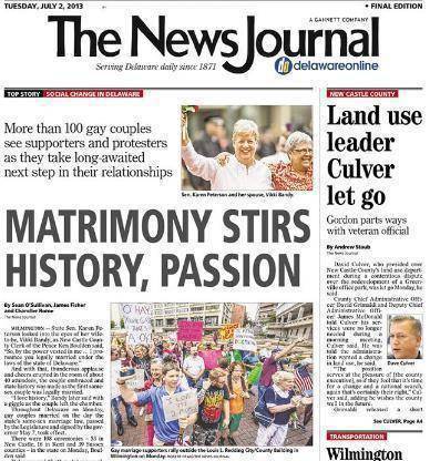 The News Journal Delaware Sunday Only Delivery For 12 Weeks - CA Corrections Book Store