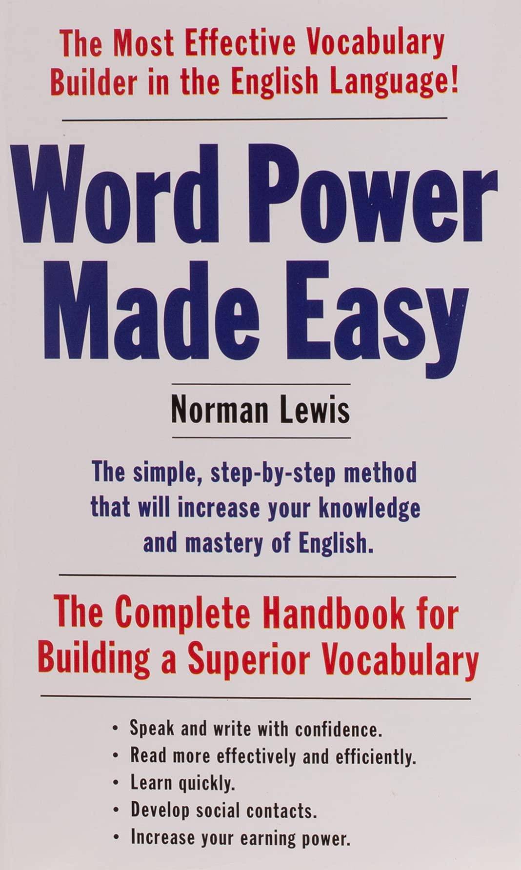 Word Power Made Easy - CA Corrections Bookstore