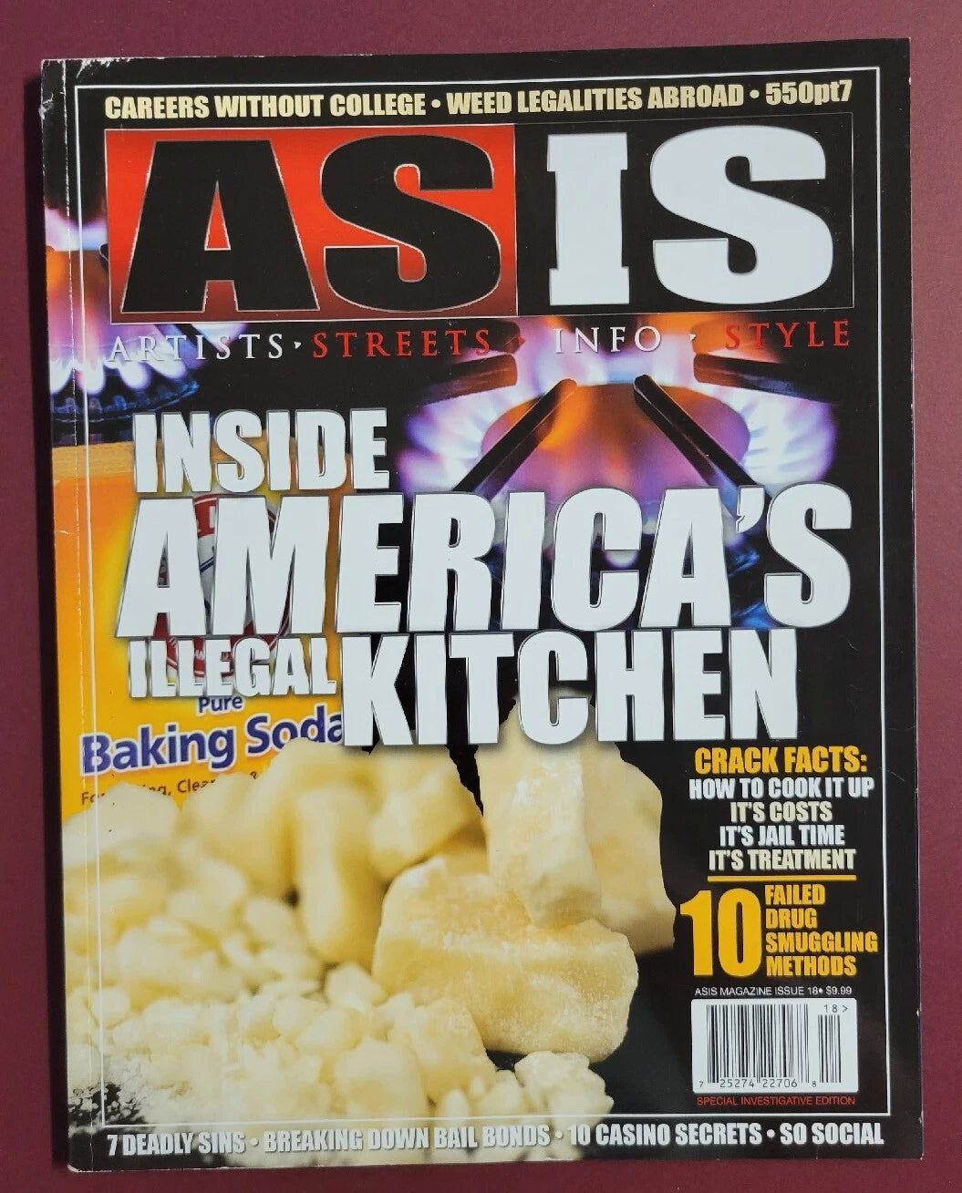 ASIS MAGAZINE ISSUE 18 INSIDE AMERICA'S ILLEGAL KITCHEN- HIP HOP URBAN CULTURE
