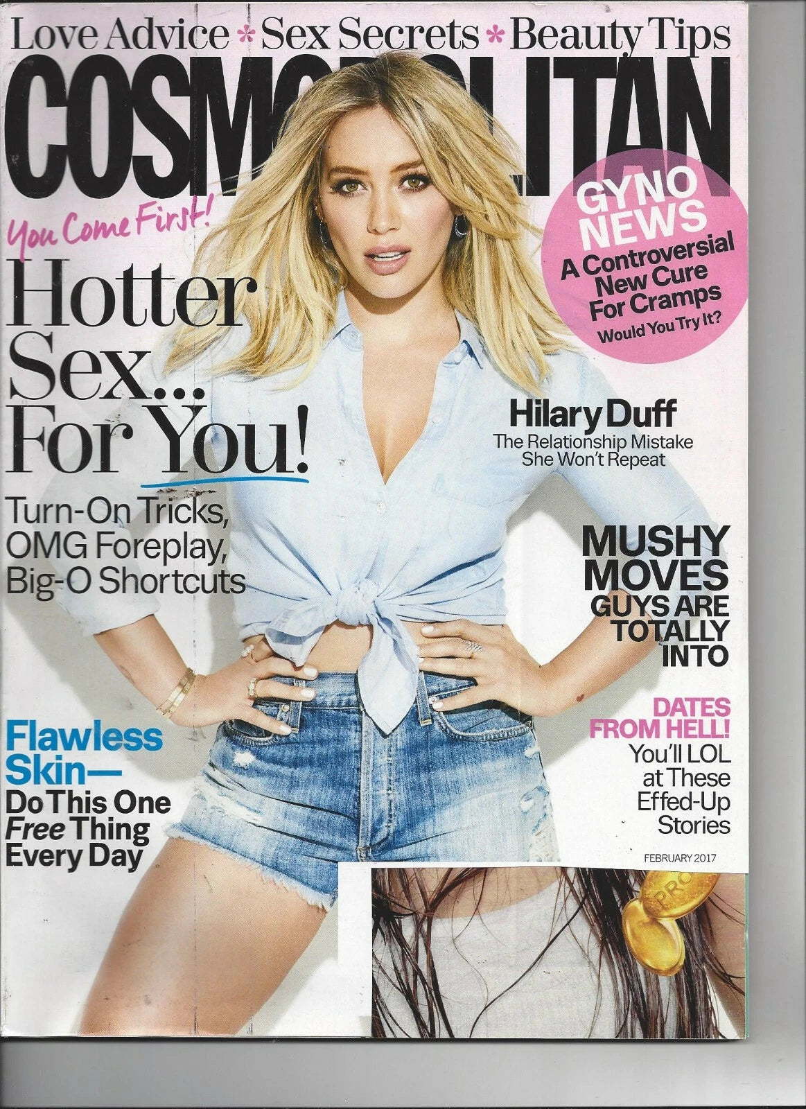 COSMOPOLITAN MAGAZINE, FEBRUARY 2017 ISSUE