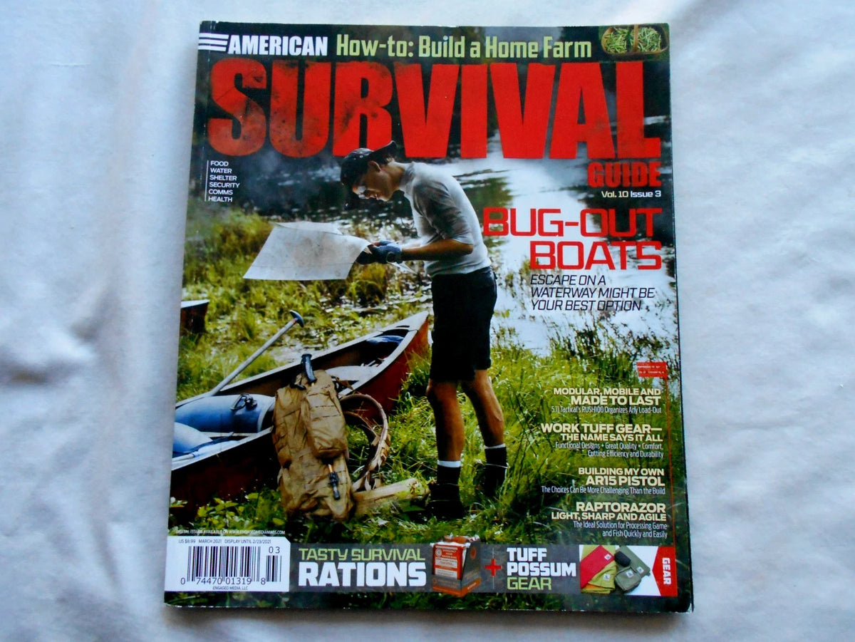 AMERICAN SURVIVAL GUIDE, MARCH 2021, VOLUME 10, ISSUE 3