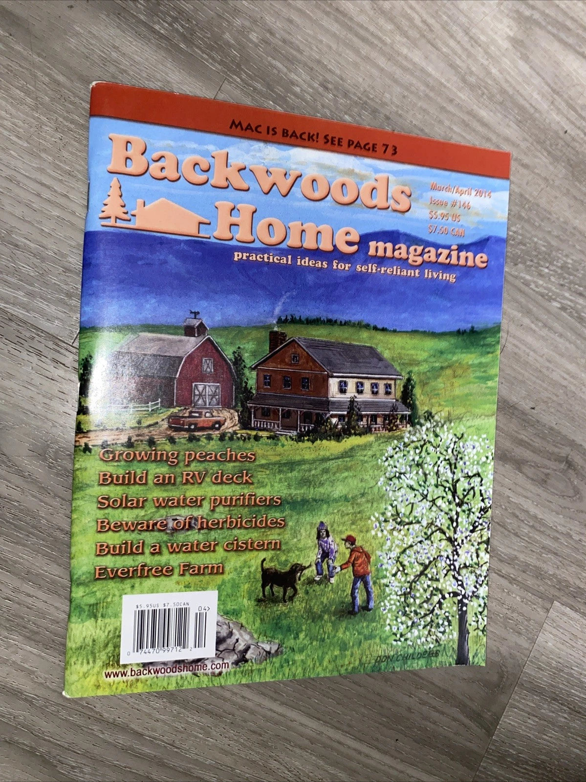 Backwoods Home Magazine: Sept. / oct. 2015 - Issue #155