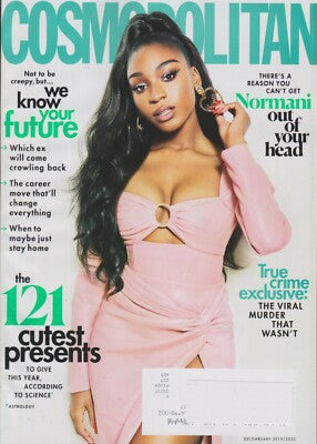 COSMOPOLITAN, DECEMBER 2019- JANUARY 2020